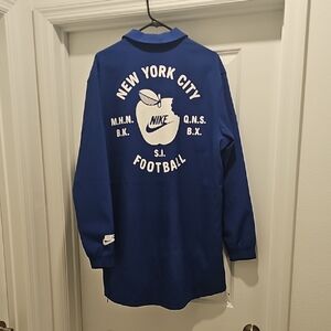 Nike Blue Long Sleeve Men's Tee